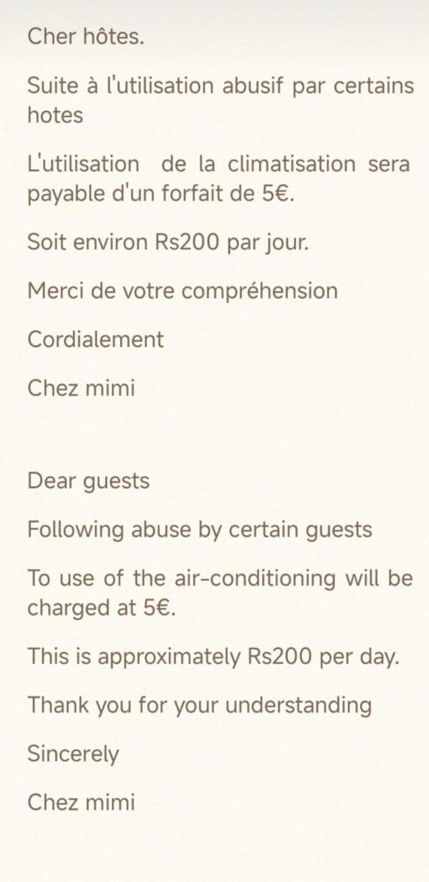 Apartmán Chez Mimi Mahébourg Exteriér fotografie